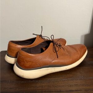 Cole Haan Tan Leather Oxfords